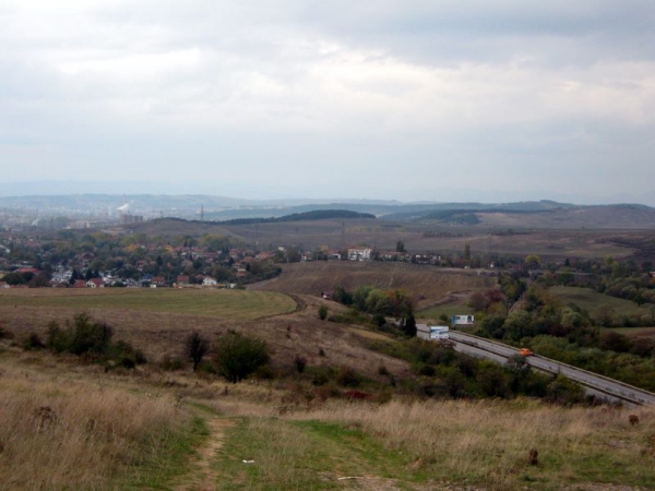 Поглед към Драгичево и Перник